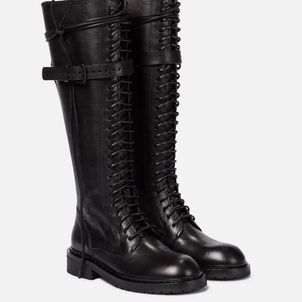 Ann Demeulemeester lace-up Combat Boots, 35
